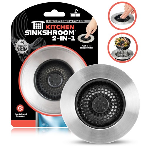 Sinkshroom kitchen sink drain - kitchen,