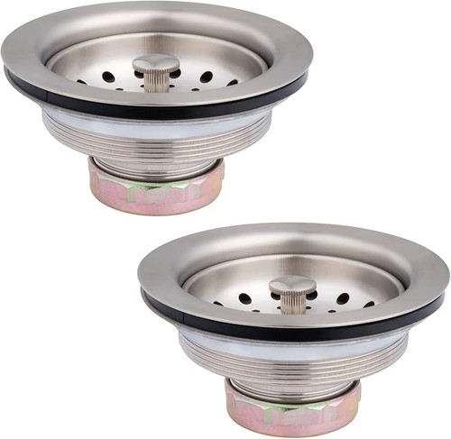 Kitchen sink strainer basket
