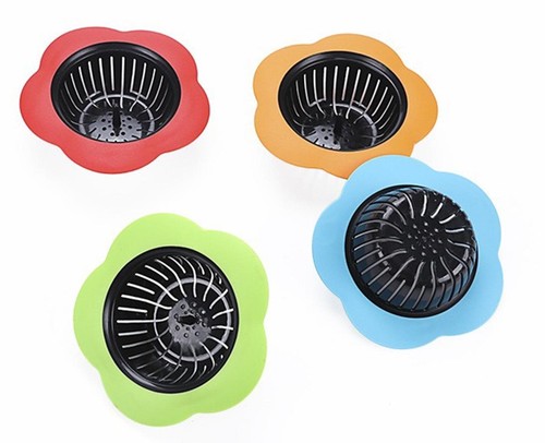 Silicone sink drain - 4.5",